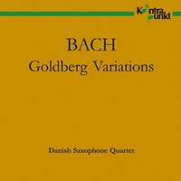 Bach, J.S.: Goldberg Vars. - Danish Saxophone Quartet