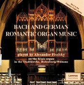 Bach and German Romantic Organ Music