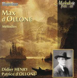 D'Ollone, Max: Melodies