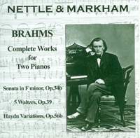 Brahms - Complete Works for Two Pianos