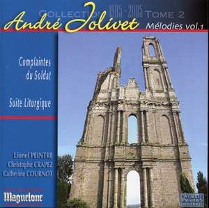 Jolivet, Andre: Melodies Vol. 1
