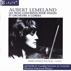 Aubert Lemeland: Les Trois Concertos pour Violon