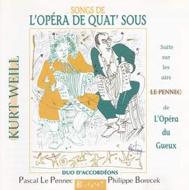 Weill, Kurt: Songs from the Three-Penny Opera