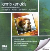 Xenakis: Orchestral Works Vol. 3