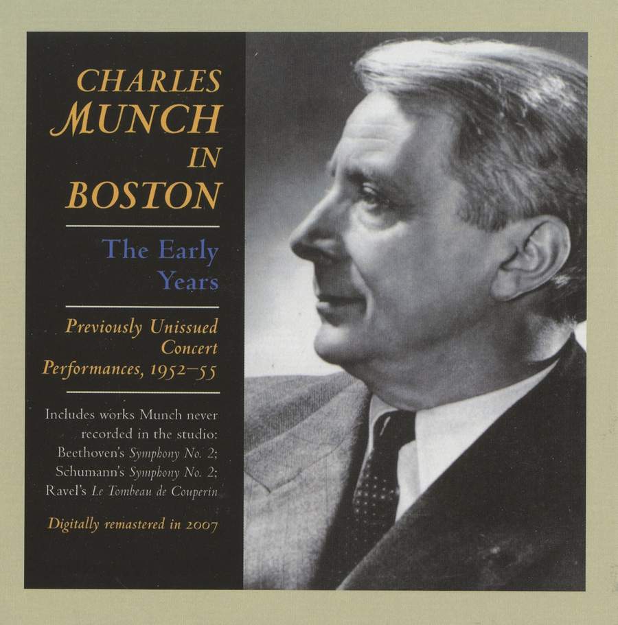 Charles Munch In Boston - West Hill Radio Archive: WHRA6015 - 7 