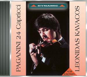 Paganini: Caprices for solo violin, Op. 1 Nos. 1-24