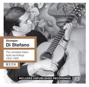 Giuseppe di Stefano - Complete Italian Radio recordings 1952-56