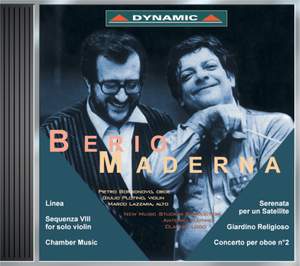 Berio: Chamber Music, etc.