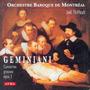 Geminiani, F: Concerti grossi (6), Op. 3