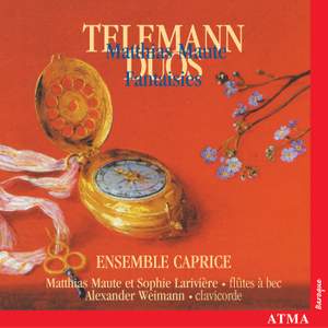 Telemann Duos - Matthias Maute Fantaisies