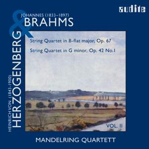 Brahms: String Quartet No. 3 & Herzogenberg: String Quartet in G minor
