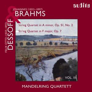 Brahms & Dessoff: String Quartets