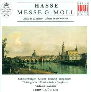 Hasse, J A: Missa ultima in G minor
