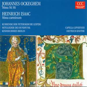 Ockeghem: Missa Mi-Mi, etc.