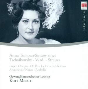 Anna Tomowa-Sintow sings Tchaikovsky, Verdi & Strauss