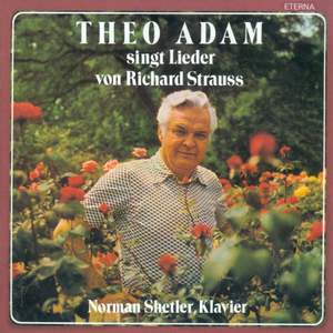 Theo Adam sings Lieder by Richard Strauss