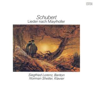 Schubert: Lieder nach Mayrhofer