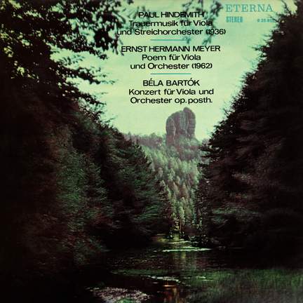 Hindemith/Meyer: Works For Viola
