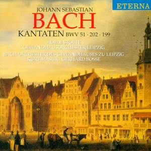JS Bach: Cantatas BWV 51, 199 & 202