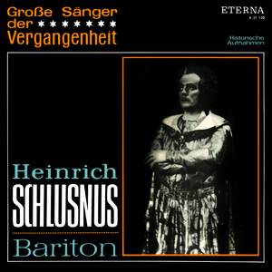 Heinrich Schlusnus: Baritone