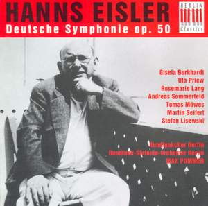 Eisler: Deutsche Sinfonie Op. 50