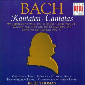Bach, J S: Cantata BWV111 'Was mein Gott will, das g'scheh allzeit', etc.
