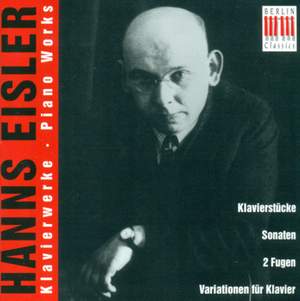 Eisler: Piano Works