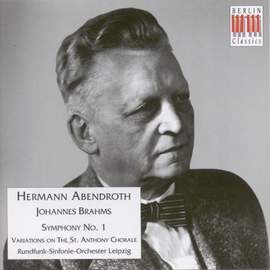 Leipzip Radio Symphony Orch: Brahms;sym.1/variations On