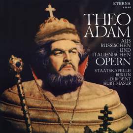 Adam/Staatskapel: Theo Adam Sings Russian & Ital