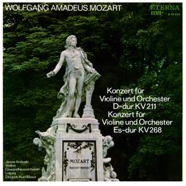 Mozart: Violin Concertos k211 & 268