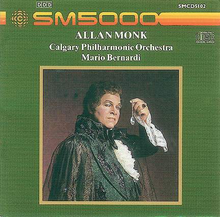 Monk, Allan: Great Baritone Arias