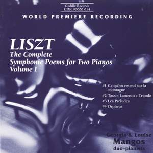 Liszt: Symphonic Poems for Two Pianos Vol. 1