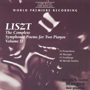Liszt: Symphonic Poems for Two Pianos Vol. 2