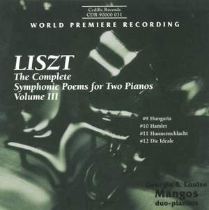 Liszt: Symphonic Poems for Two Pianos Vol. 3