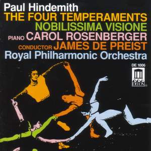 Hindemith: Die vier Temperamente & Nobilissima Visione