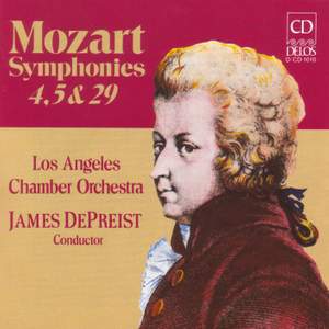 Mozart: Symphonies Nos. 4, 5 & 29