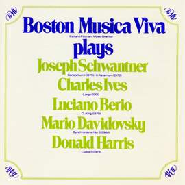 Boston Musica Viva plays Schwantner/Ives/Berio/Davidovsky/Harris