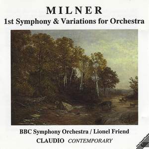 Anthony Milner: 1st Symphony & Variations for Orchestra