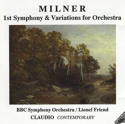 Anthony Milner: 1st Symphony & Variations for Orchestra