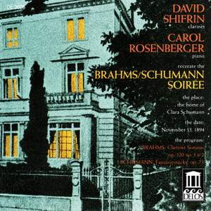 Brahms/Schumann Soiree