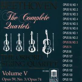 Beethoven: Complete String Quartets (Vol. V)