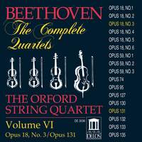 Beethoven: Complete String Quartets (Vol. VI)