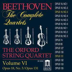 Beethoven: Complete String Quartets (Vol. VI)