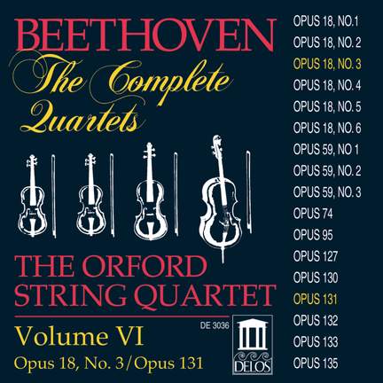 Beethoven: Complete String Quartets (Vol. VI)
