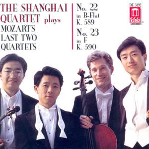 The Shanghai Quartet plays Mozart's Last Two Quartets