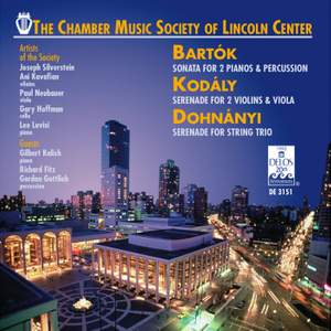 Bartók, Kodály, Dohnányi: Chamber Music