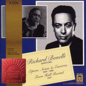 Richard Bonelli - Opera Arias & Encores