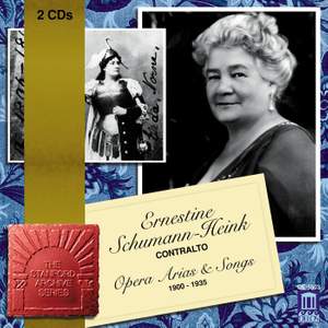 Ernestine Schumann-Heink - Opera Arias & Songs