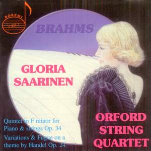 Brahms: Piano Quintet & Variations & Fugue on a Theme by Handel