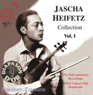 Jascha Heifetz Collection (Vol. 1)